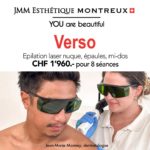 Epilation laser nuque, épaules, mi-dos