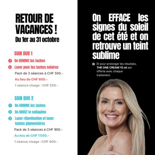 Soin Duo 2 Visage pack 3 séances